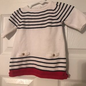 Janie and Jack Sweater Dress 3-6 months